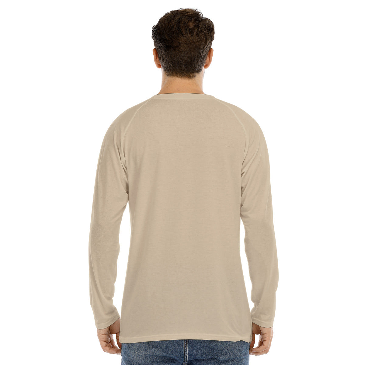 Tiger 104 -- Men's Long Sleeve T-shirt With Raglan Sleeve