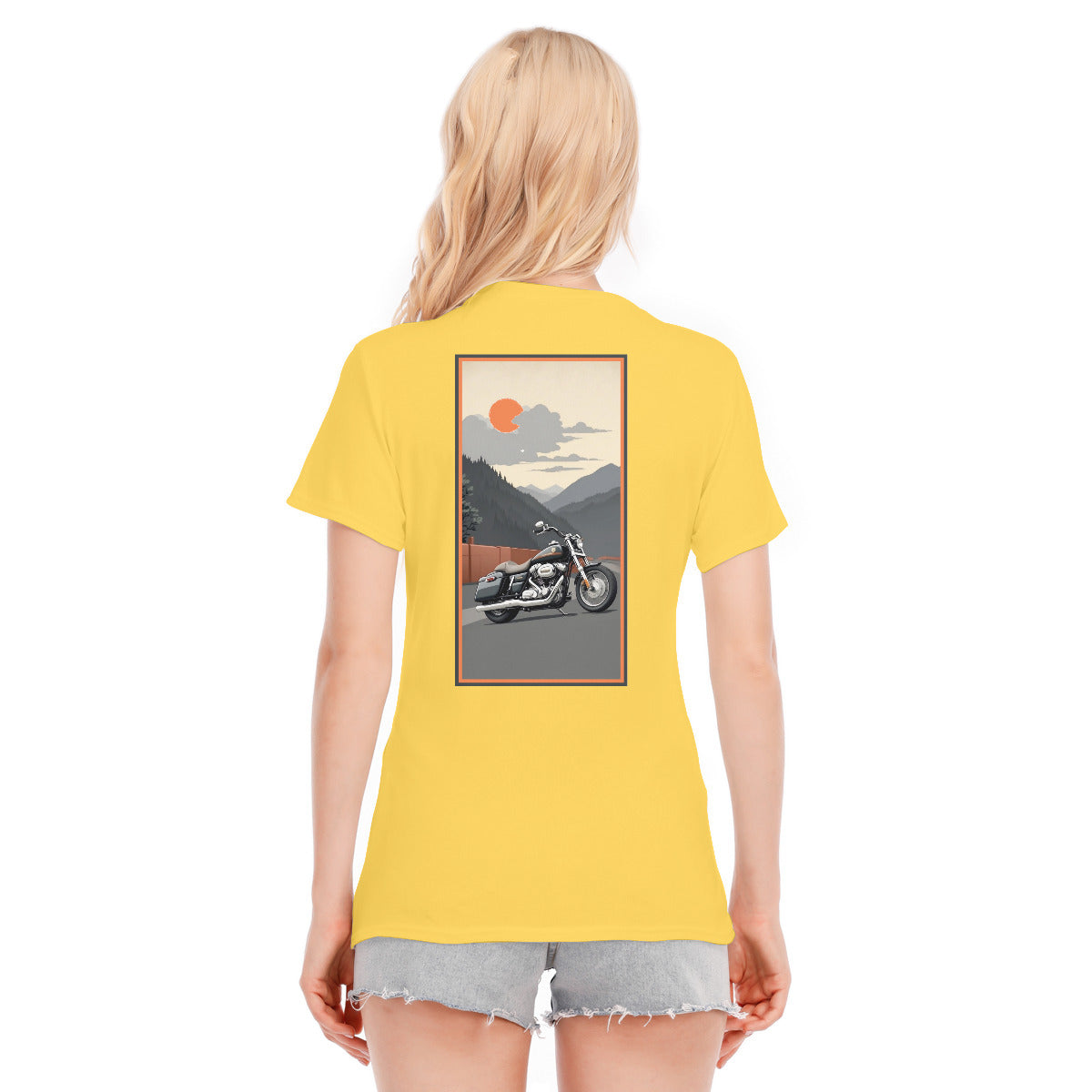 Motorcycle 112 -- Unisex O-neck Short Sleeve T-shirt