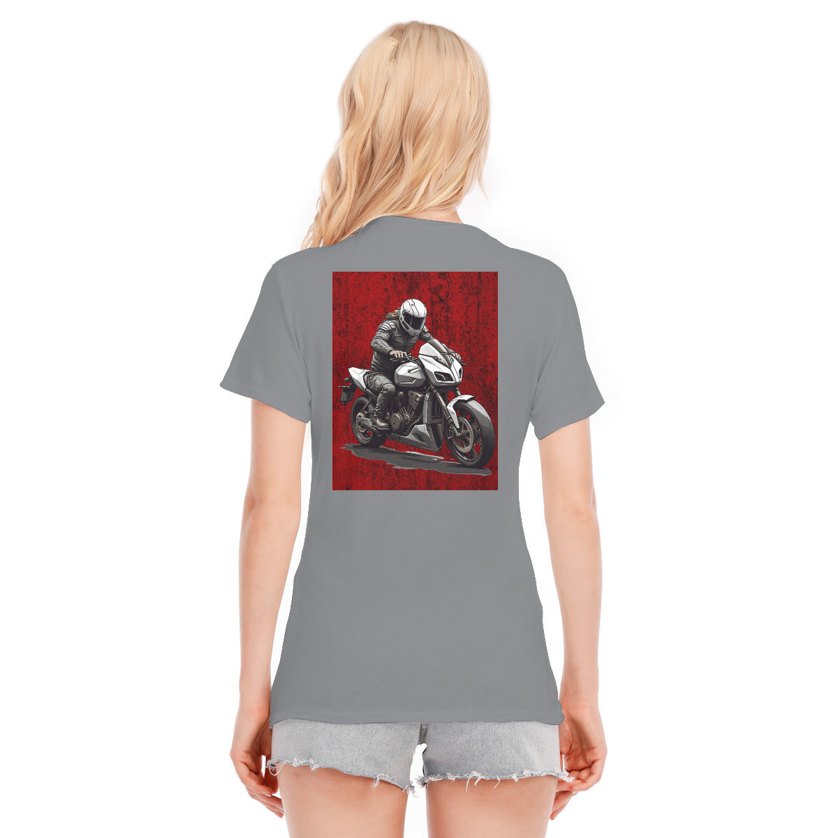 Motorcycle 130 -- Unisex O-neck Short Sleeve T-shirt