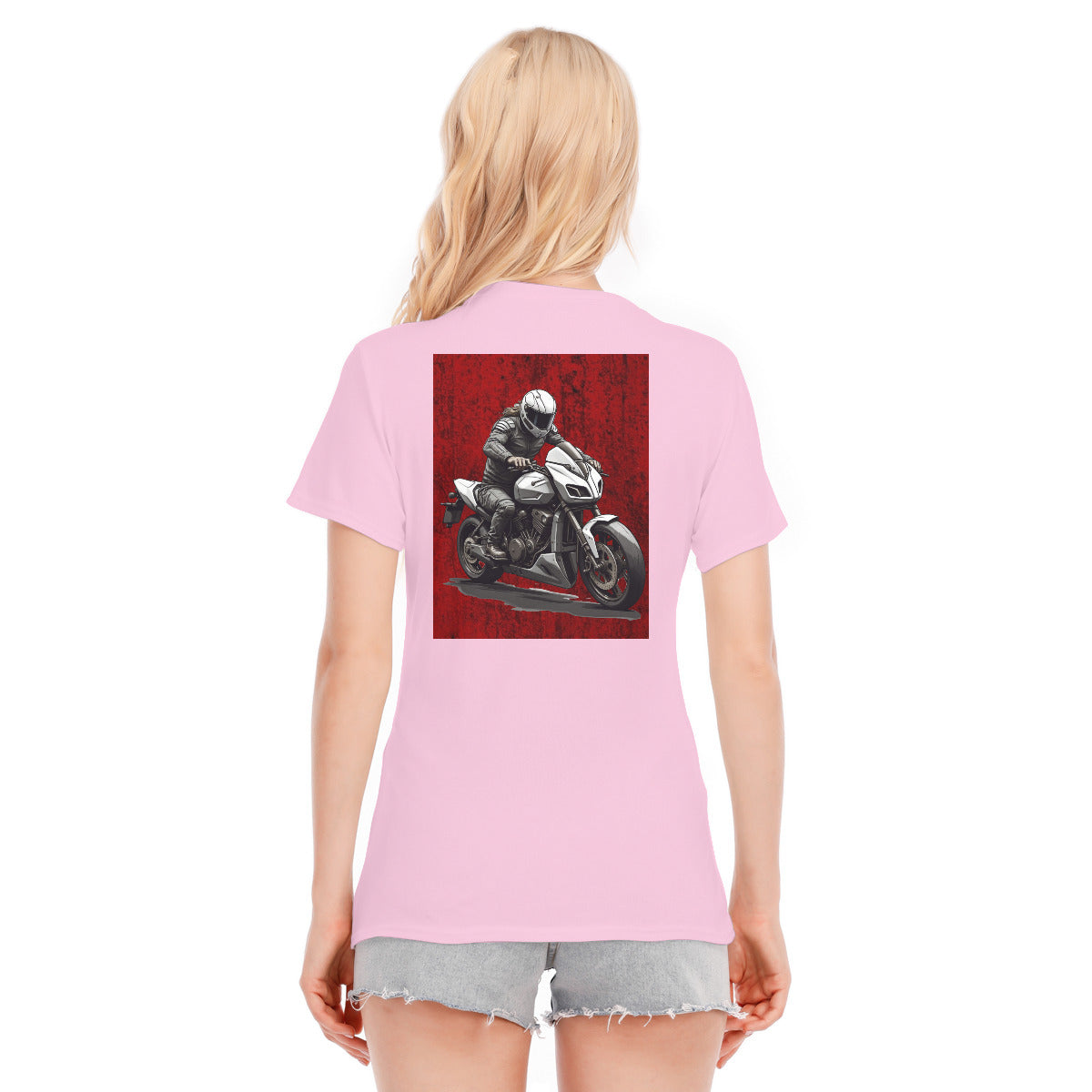 Motorcycle 130 -- Unisex O-neck Short Sleeve T-shirt