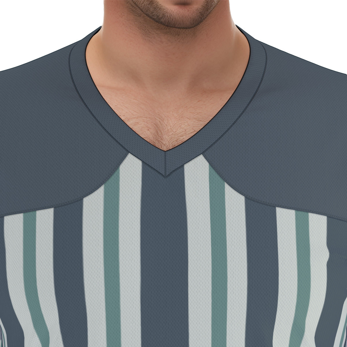 Stripes 111 -- Men's Football  Jersey