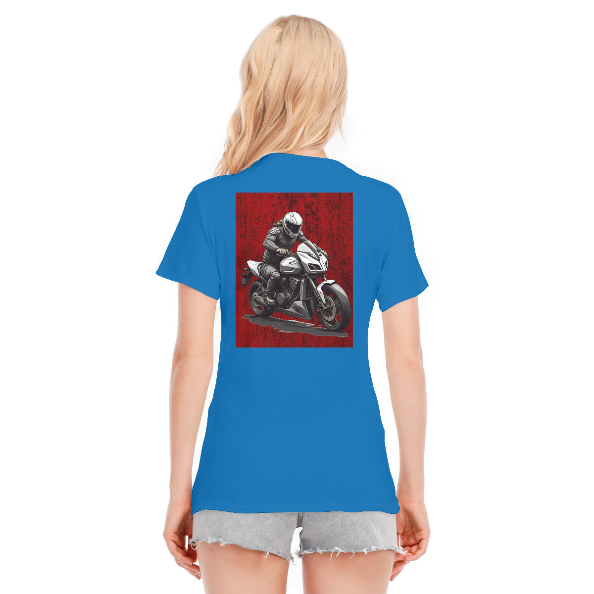 Motorcycle 130 -- Unisex O-neck Short Sleeve T-shirt