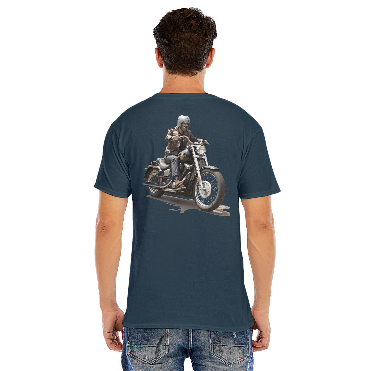 Motorcycle 110 -- Unisex O-neck Short Sleeve T-shirt