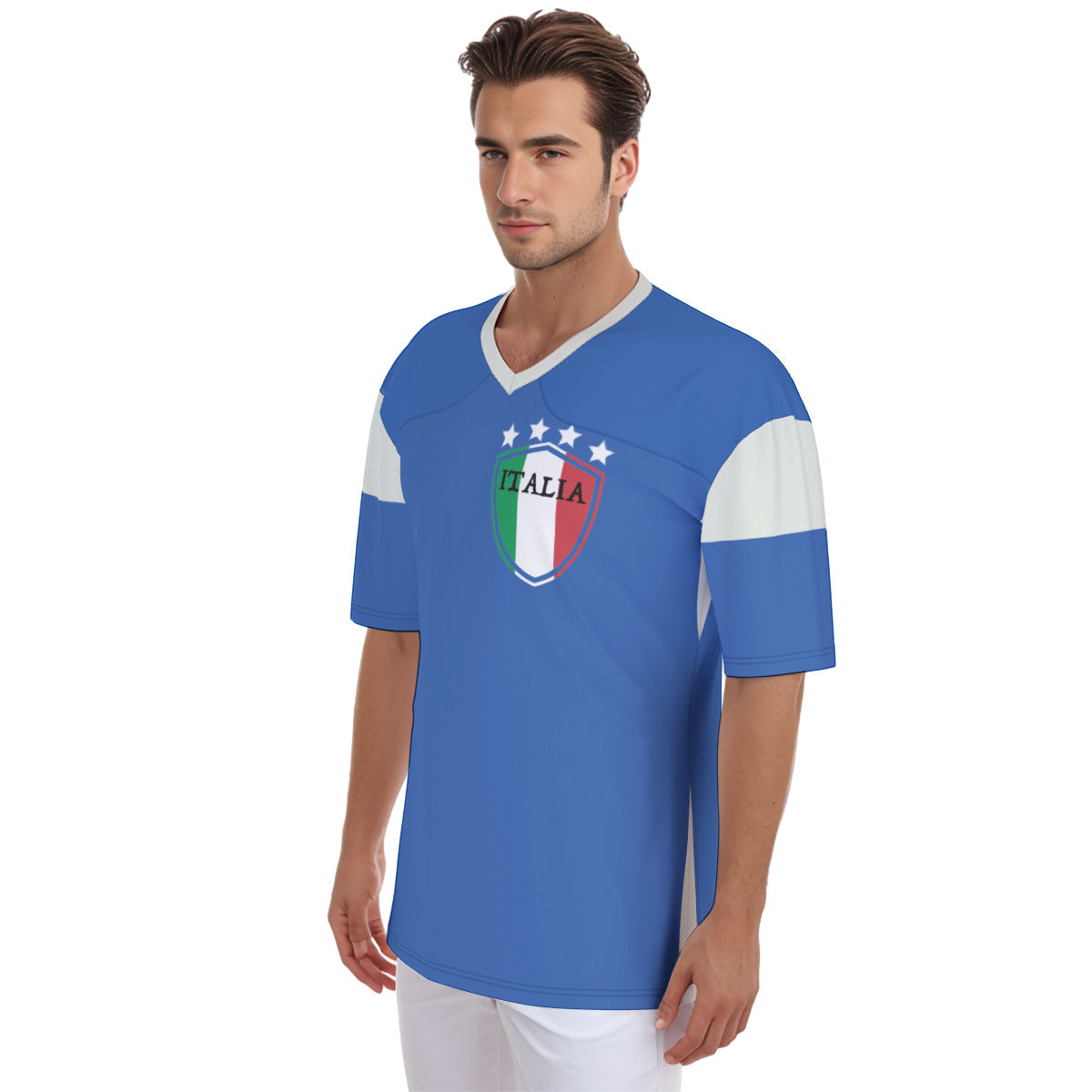 Italia -- Men's Football  Jersey