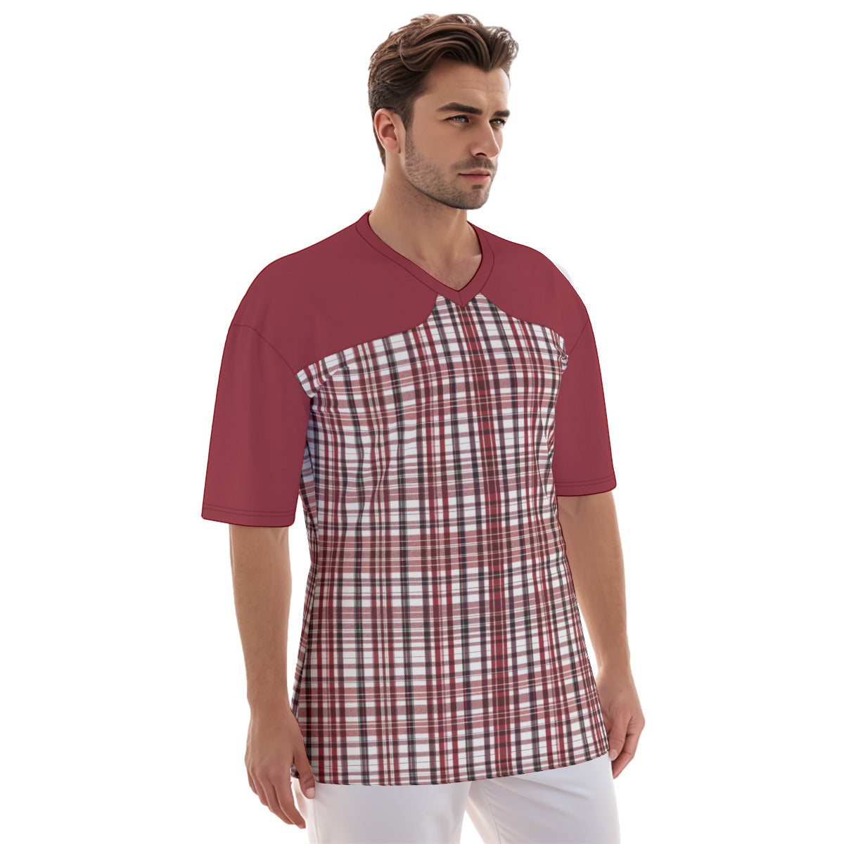 Eilean Tartan -- Men's Football Jersey