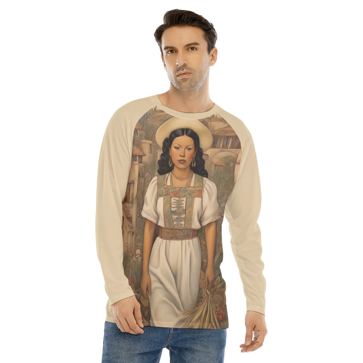 Camino Real 101 -- Men's Long Sleeve T-shirt With Raglan Sleeve