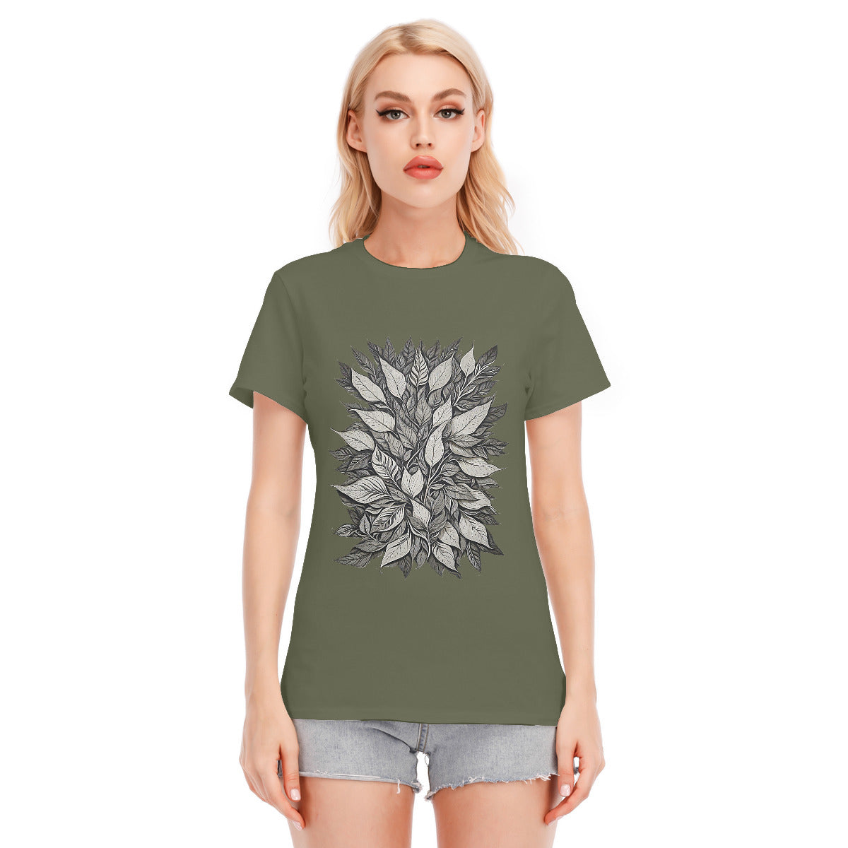 Leaves 101 -- Unisex O-neck Short Sleeve T-shirt