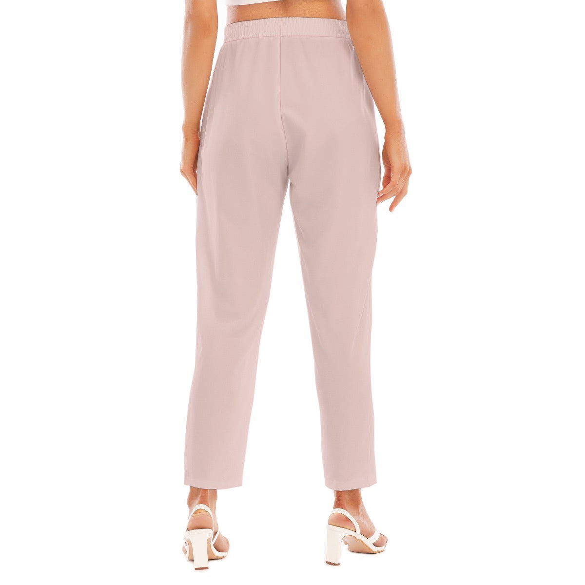 Pink -- Women's Loose Straight-leg Pants