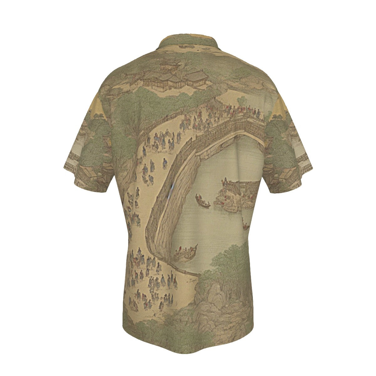 River Festival -- Men's Hawaiian Shirt With Pocket