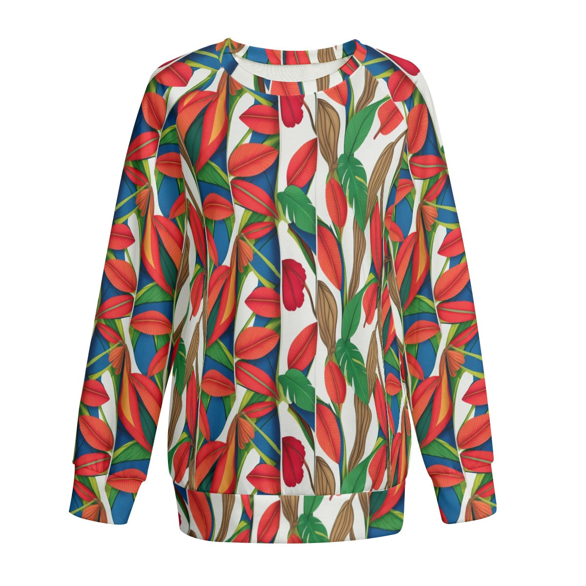 Caliente -- Women's Sweatshirt With Raglan Sleeve | Interlock