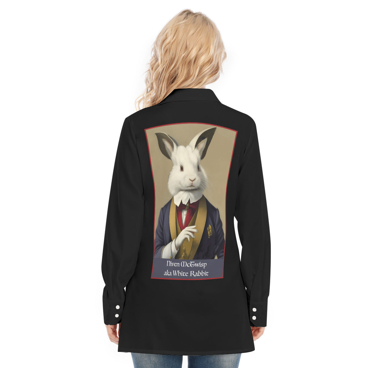 The White Rabbit Black Blouse