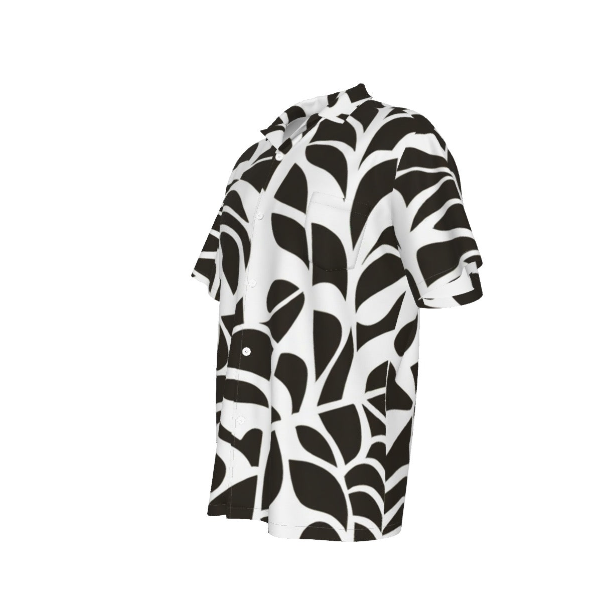 Modern -- Men's Hawaiian Shirt With Pocket