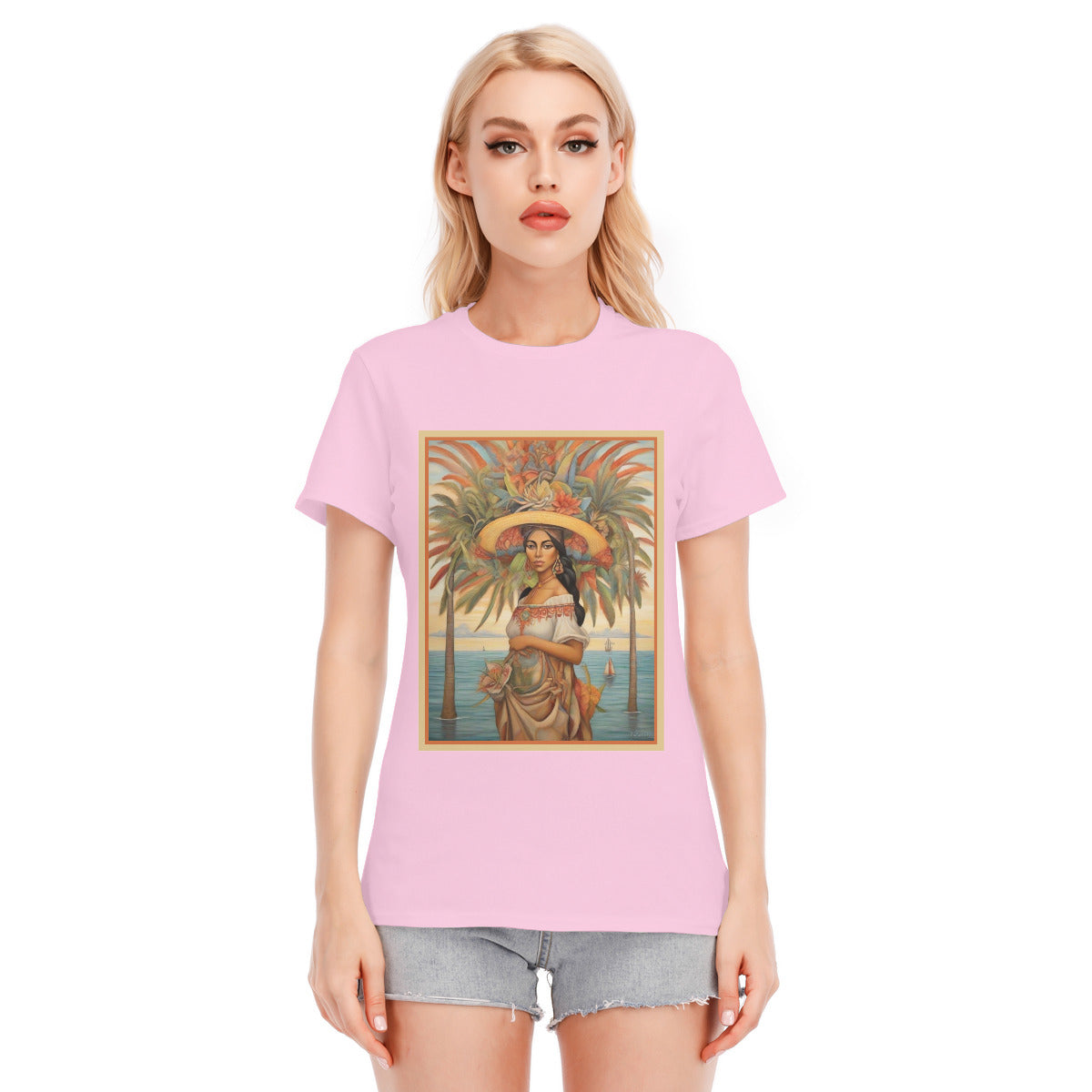 Isla Holbox 101 -- Unisex O-neck Short Sleeve T-shirt