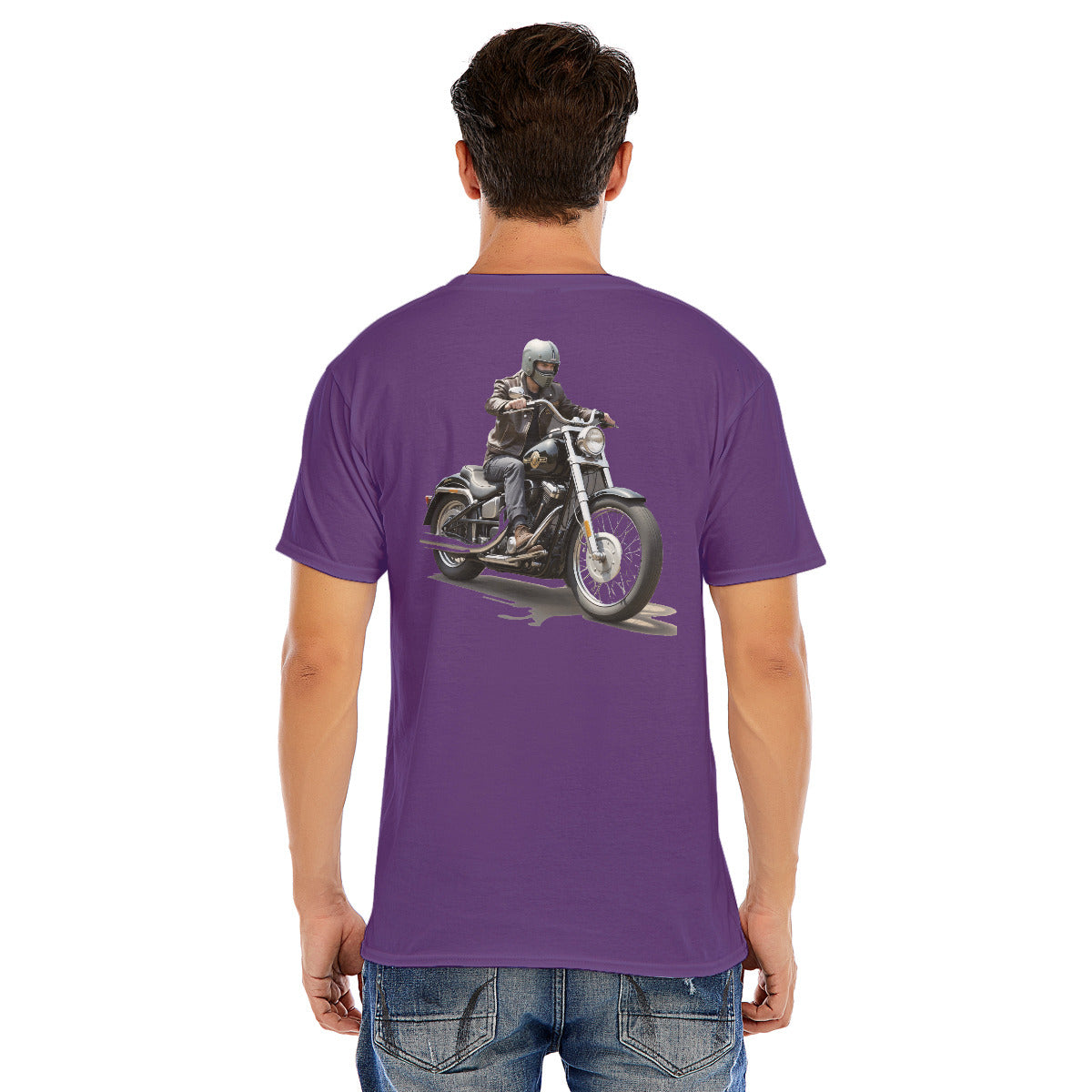 Motorcycle 110 -- Unisex O-neck Short Sleeve T-shirt