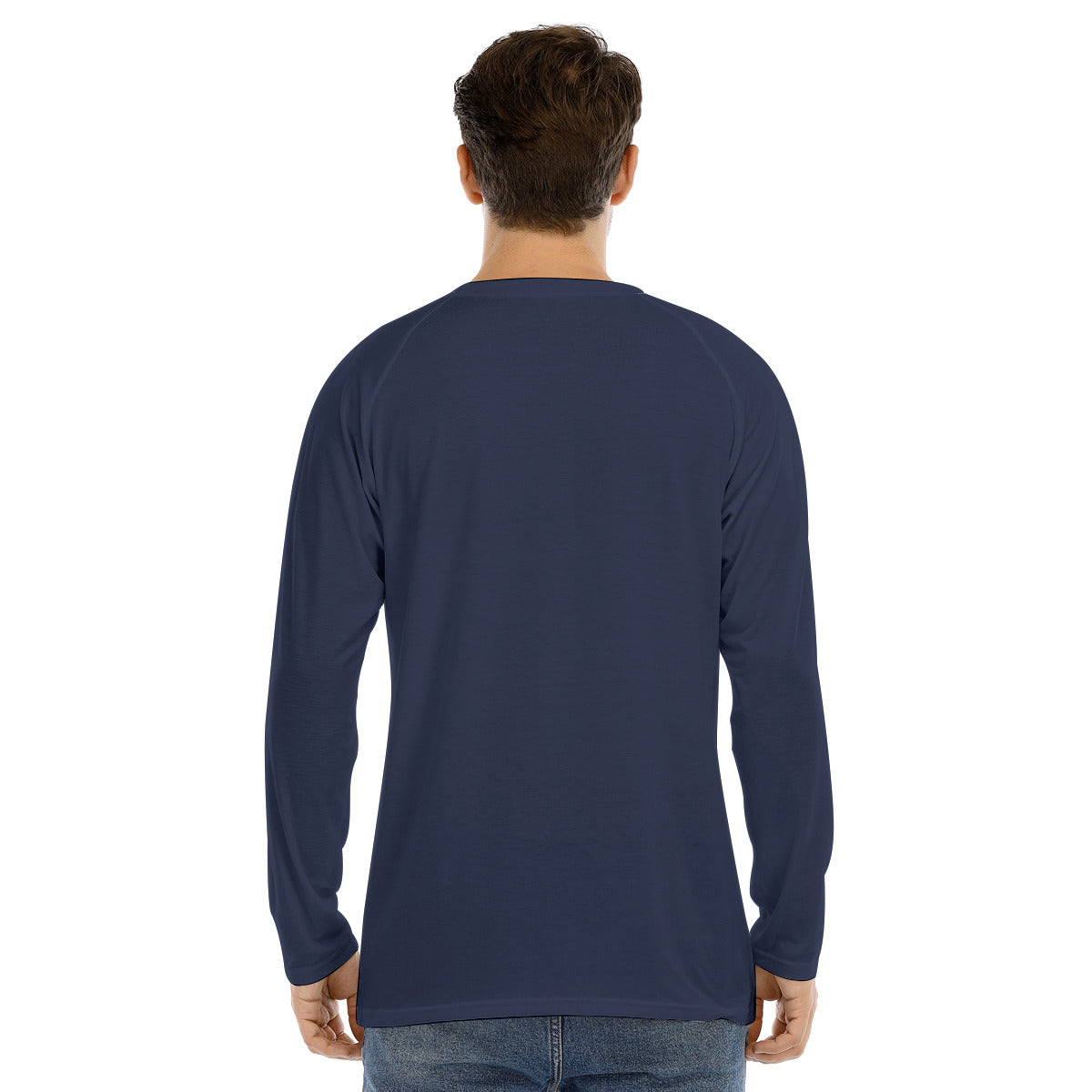 Rave 101a -- Men's Long Sleeve T-shirt With Raglan Sleeve