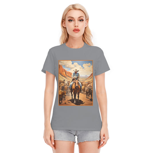 Cowboy 109 -- Unisex O-neck Short Sleeve T-shirt