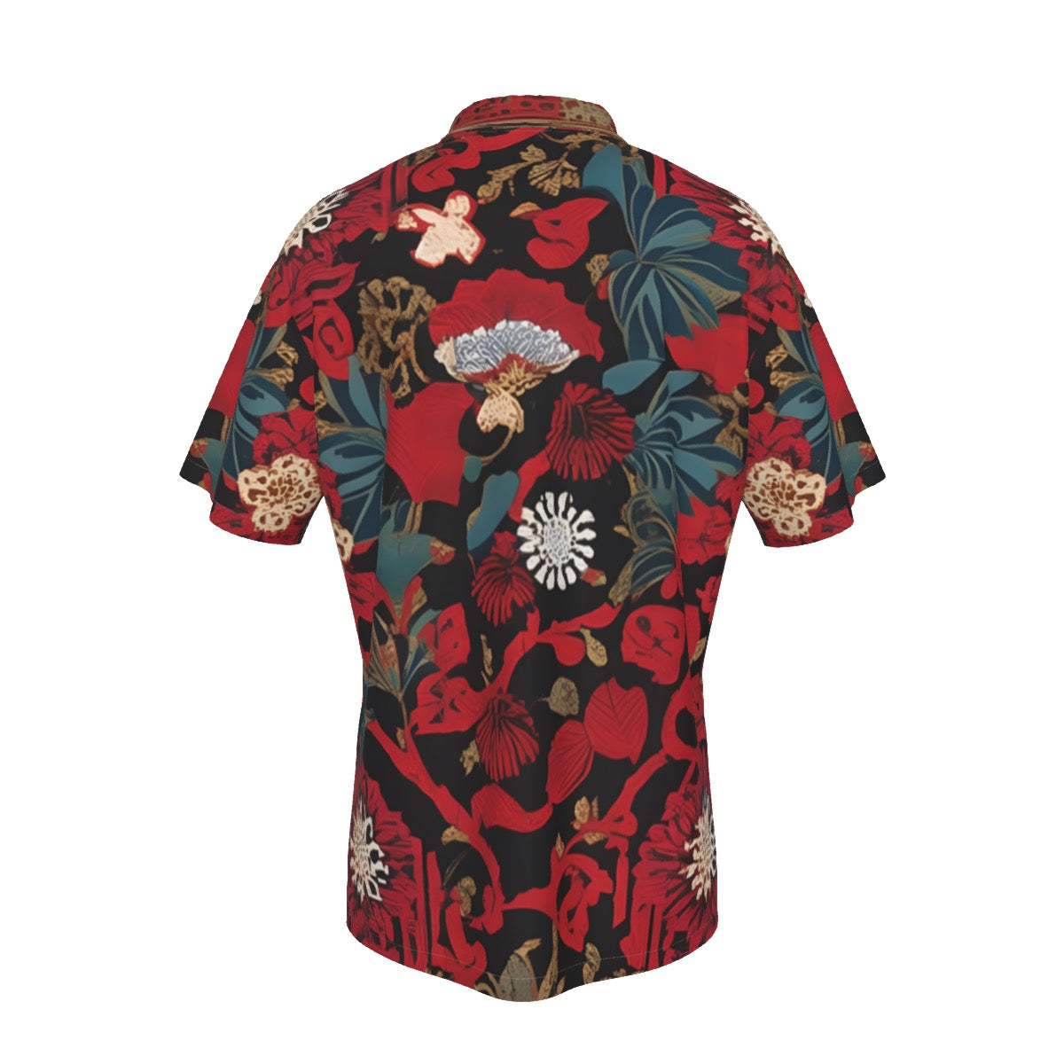 China -- Men's Hawaiian Shirt With Pocket