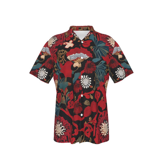 China -- Men's Hawaiian Shirt With Pocket