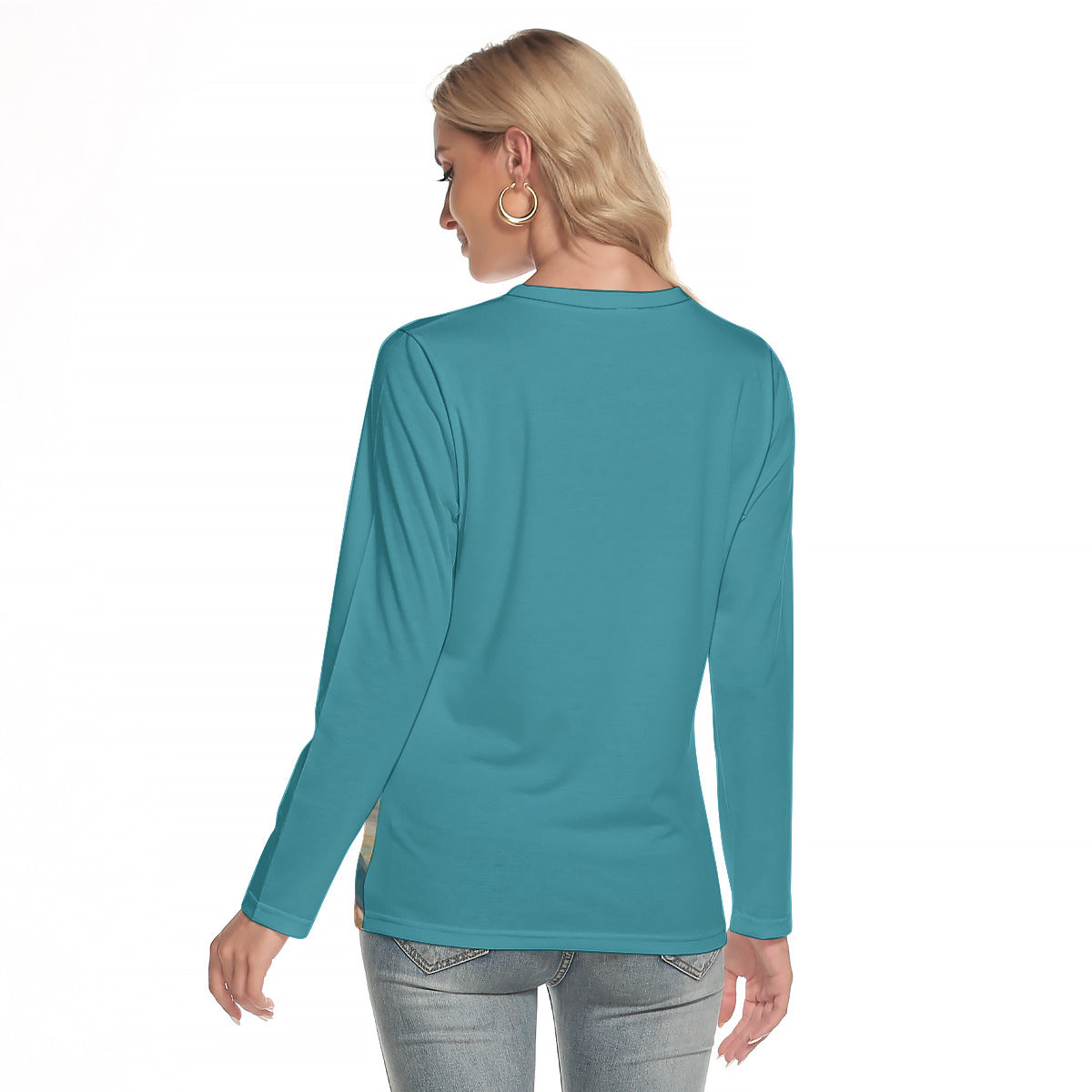 Xaio -- Women's O-neck Long Sleeve T-shirt