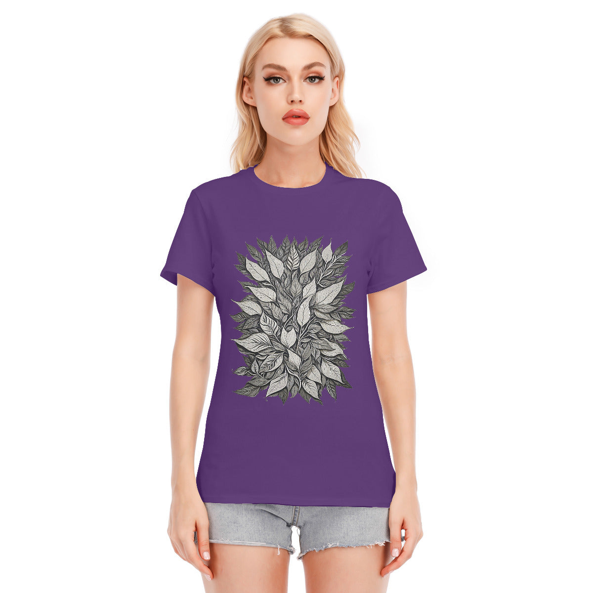 Leaves 101 -- Unisex O-neck Short Sleeve T-shirt