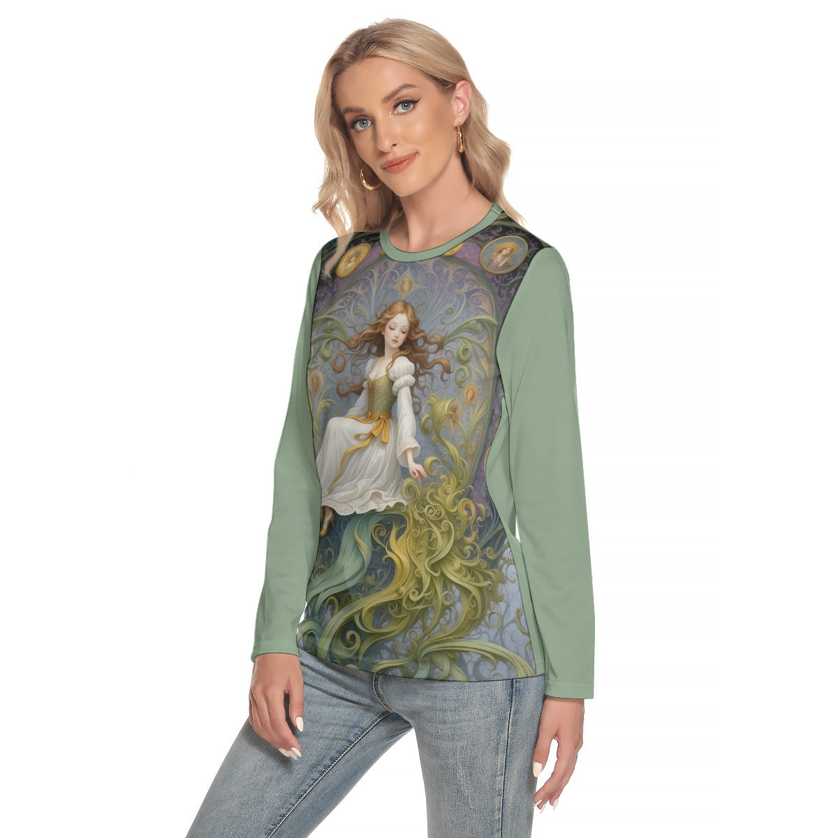 Fantasy Dreamer -- Women's O-neck Long Sleeve T-shirt