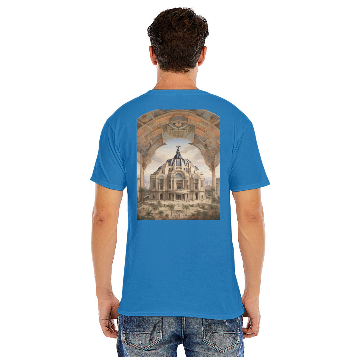 Palacio de Bellas Artes 101 -- Unisex O-neck Short Sleeve T-shirt