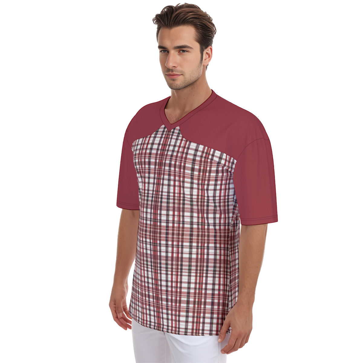 Eilean Tartan -- Men's Football Jersey