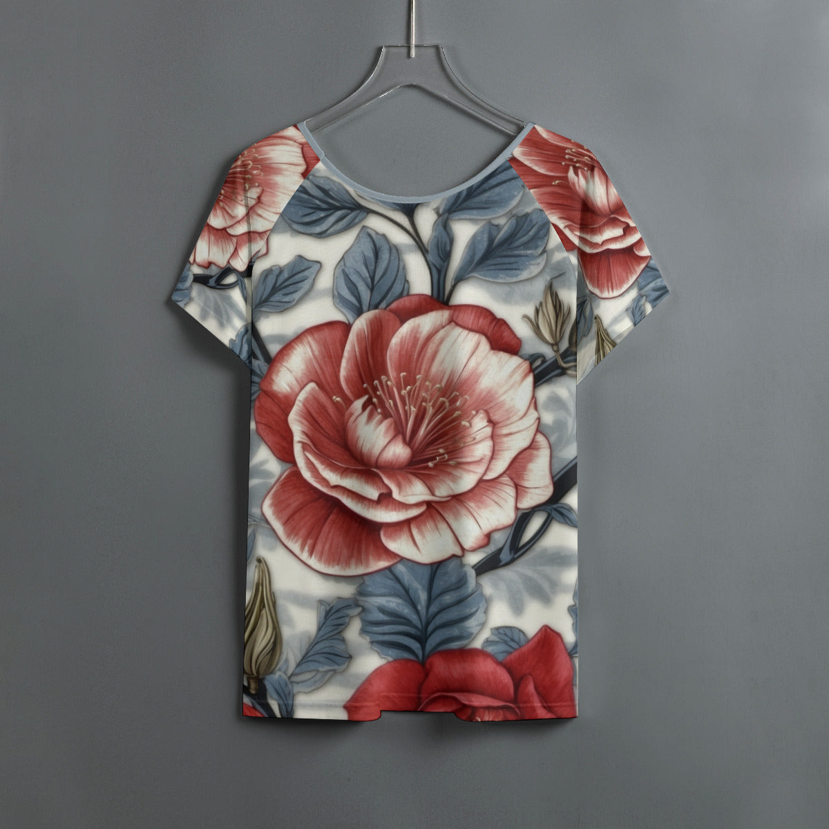 Pattern 196 -- Women's Round Neck T-shirt With Raglan Sleeve