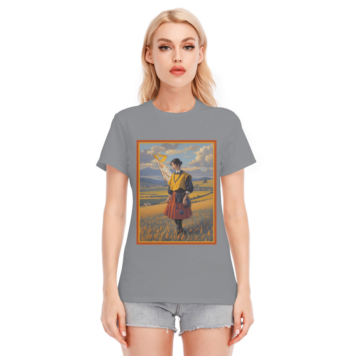 Landscape 104 -- Unisex O-neck Short Sleeve T-shirt