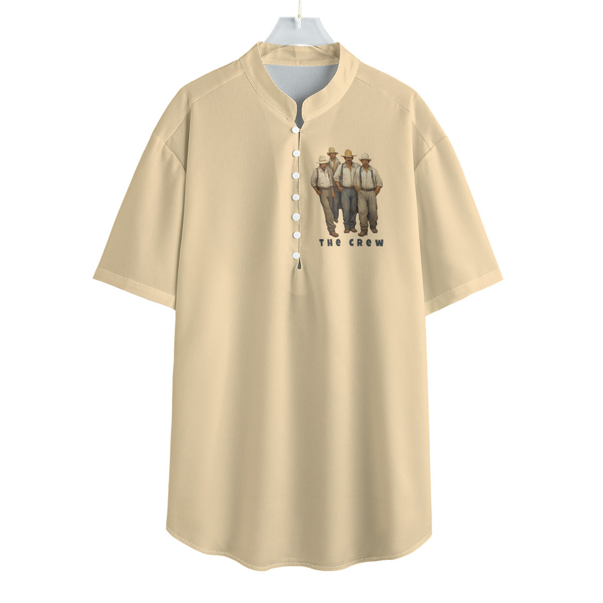 The Crew -- Men's Henley Short Sleeve Shirt