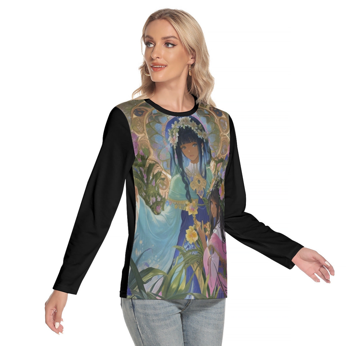 Fantasy 149a -- Women's O-neck Long Sleeve T-shirt