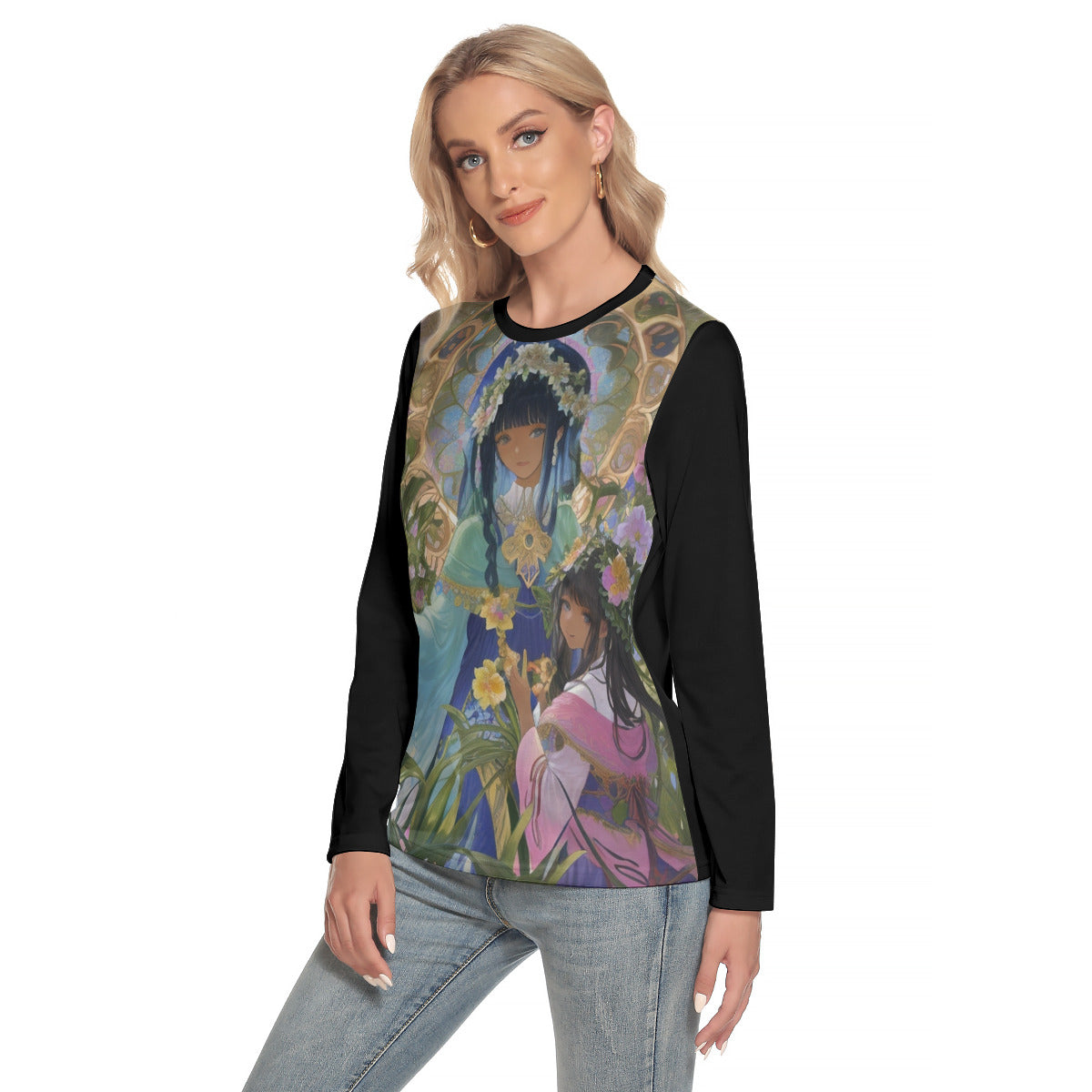 Fantasy 149a -- Women's O-neck Long Sleeve T-shirt